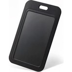 Stormistoretr Premium Siyah Dikey Kartı Kılıfı 1 Adet 7cm x 11.2cm Koruyucu Plastik