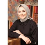 Güneş Bambu Kraş Eşarp (Tesettür Giyim, Hafif, Rahat, Şık, Yüksek Kalite, Hijab, Scarf, Shawl)