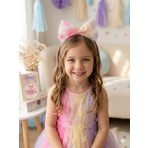 Sweet Twins Accessories Çiçekli Fiyonklu Çocuk Tacı