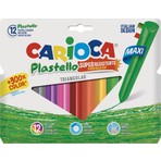 Carioca Plastello Jumbo Üçgen Pastel Boya
