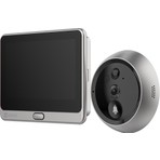 Ezviz DP2C 2MP 1080P Kablosuz Akıllı Görüntülü Kapı Dürbünü, Entegre Ekran ve Kapı Zili, Bataryalı, PIR Hareket Algılama (Ezviz Türkiye Garantili)