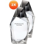 Avon Perceive Erkek EDT Parfüm 100 ml Odunsu Koku İkili Set Cinsiyet: Erkek