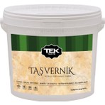 Tek Boya Su Bazlı Çok Amaçlı Taş Vernik Renksiz 0,75 Litre Parlak ve Kir Tutmaz Özellikte