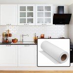 Sticker Art Mat Beyaz Yapışkan Folyosu 61 cm x 1 Metre Mobilya ve Dolap Kaplama İçin Dayanıklı Özellikler