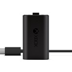 Microsoft Xbox 9.Nesil Oyun ve Şarj Kiti Siyah Renkli CE Uygunluk Sembolu ile Güçlü Şarj Cihazı