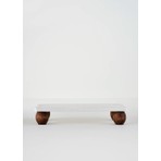 Bella Maison Olmo Doğal Mermer Dikdörtgen Sunum Tepsisi - 15x30 cm, 1 Adet