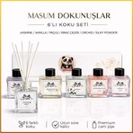 Rosie Masum Dokunuşlar – 6’lı Çubuklu Oda Kokusu Hediye Seti