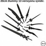 Nbshop DUMMY13 Aksiyon Figür Robot Için 10'lu Kılıç Seti