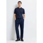 Mavi Lacivert Keten Pantolon 0010577-80872