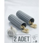 Cozley Sarımsak Soyucu 2 Adet Sarımsak Soyacağı Silikon Gıda Uyumlu Sarımsak Soyma Aparatı Rulo Soyucu Seti
