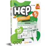 HiperZeka 5. Sınıf HEP Türkçe Haftalık Deneme Föyleri Hiper Zeka Yayınları