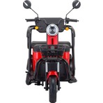 Mondial E-Mon Mona Elektrikli Bisiklet 1500W Batarya 160 kg Taşıma Kapasitesi 3 Tekerlekli Kırmızı