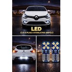 Duolight Renault Clio 4 LED Plaka Aydınlatma Beyaz Canbus Hatasız Tak Çalıştır 2 Adet
