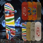 Als El Yapımı Profesyonel Fingerboard – Ahşap Tahta, Metal Rulmanlı, Premium Koleksiyon & Hobi Ürünü