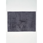 Bella Maison Premium Dorita %100 Pamuk Ayak Havlusu Koyu Gri 50x70 cm Cildi Tahriş Etmez