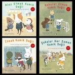 Minik Kuş Kitap Zorbalığa Hayır Serisi 4 Kitaplık Set