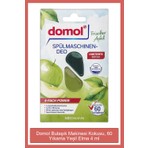 Domol Bulaşık Makinesi Kokusu 60 Yıkama Yeşil Elma 4 ml Uzun Süre Kalıcı Ferahlık