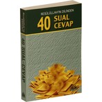 Sağlam Yayınevi Resulullahın Dilinden 40 sual 40 cevap-Mevlana Firaki