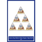 Isana Argan Yağlı Saç Bakım Kürü 25 ml × 6 Kadınlar İçin Derinlemesine Besleyici Etki