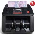AlGeliyo Sesli Karışık Para Sayma Makinesi Mıx 80, Tl ve Euro Karışık Sayım - Dolar Adet Sayım Müşteri Ekranı