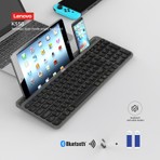 Lenovo K550 Tablet Standlı Bluetooth + 2.4 Ghz Kablosuz Dual Modlu Sessiz Klavye