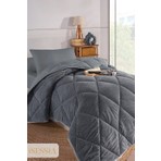 Isessia Veloria Wellsoft Tek Kişilik Yorgan Çift Taraflı | Ultra Yumuşak 4 Mevsim Konfor | 155X215 cm