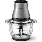 Philips HR1503/00 500 W Inox Doğrayıcı 2 Bıçaklı Cam Hazneli Güçlü ve Hızlı Doğrama