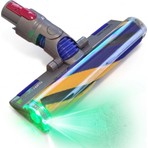 Populer Popüler Dyson V7 V8 V10 V11 V15 Gen5detect Uyumlu Lazer Işıklı Fluffy Süpürge Başlığı