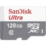 SanDisk Ultra microSDXC 128GB C10 UHS-1 Yüksek Okuma Hızı ile Uyumlu Sistemler İçin