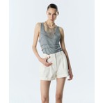 Twist Pileli Şort TS1260013066018