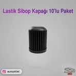 AutoPit 3D Lastik Subap Kapağı (10’lu Paket)