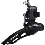 SHIMANO FD-TZ500-DS6 Ön Aktarıcı Metal 6-7S 42T Alttan Çekmeli Siyah Renk