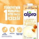 Alpro Vanilya Badem Sütü 1 L Vegan Laktozsuz Bitkisel Bazlı