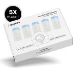 Xenon Smart Akıllı Kedi Tuvaleti 5'li Atık Torbası Cat Cleaner Çöp Poşeti 75 Adet (X8623 & X8624 İle Uyumludur