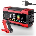 Auhma AOC11 12V 8A Dijital Ekranlı Akıllı Akü Şarj ve Onarım Cihazı