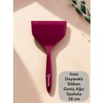 Multiamo Isıya Dayanıklı Geniş Ağız Spatula 26 cm