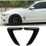 Bmw Tip Çamurluk Havalandırma Venti Kısa Parlak Siyah NKT98