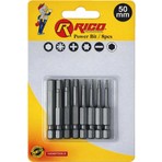 Rico Rıco 005-KK1132  50MM 8 Parça Allen Bits Uç Seti Metal Malzeme ile Profesyonel Kullanım İçin Dayanıklı