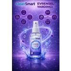 CleanSmart 50 ml Alkolsüz El Ve Cilt Dezenfektan Spreyi Renksiz Hipoalerjenik Kullanım İçin Güvenli