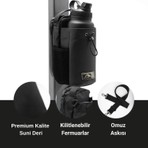 Peakmotion Manyetik/Mıknatıslı Sporcu Fitness Çantası Gym, Seyahat Taşınabilir Şişe Telefon Saklama Çapraz Askılı Çanta