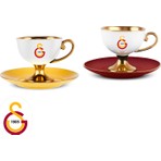 Karaca x Galatasaray Lisanslı 2 Kişilik Kahve Fincan Takımı 80 ml