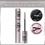 Maybelline New York Lash Sensational Sky Tubes Maskara - Limitsiz Uzunluk ve Hacim Etkisi Veren Tubing Maskara