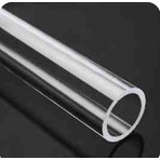 Tues Ticaret Şeffaf Akrelik Cam Görünümlü 25 mm Dış Çap 21 mm Iç Çap Sert Plastik Boru