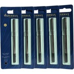 Waterman Roller Kalem Yedeği 5 Adet Fine Mavi 1964018