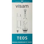 Visam Teos Basmalı Klozet Rezervuar İç Takım CE Uygunluk Sembolü ile Kaliteli Malzeme