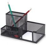 Inox Kalemlik Kombine Set Siyah 3'lü Parça Sayısı Ergonomik Fileli Tasarım