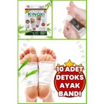 10 Adet Doğal Detoks Ayak Bandı, Toksin Atıcı ve Rahatlatıcı Set