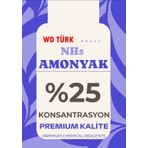 WD Türk Amonyak 2 Lt %25 Konsantrasyon