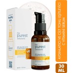 The Purest Solutions C Vitamini Aydınlatıcı Ve Ton Eşitleyici Bakım Serumu 30 ml