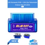 ELM 327 ELM327 V1.5 OBD2 Bluetooth Araç Arıza Tespit ve Silme Cihazı - Orijinal PIC18F25K80 Çift Çipli, IOS / Android / Windows Uyumlu